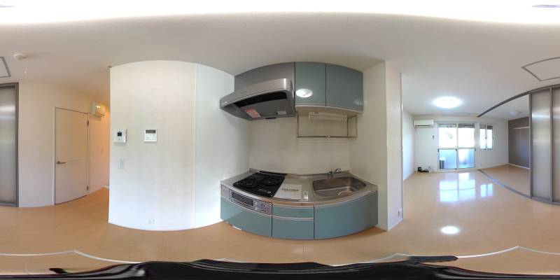 パノラマ画像キッチン