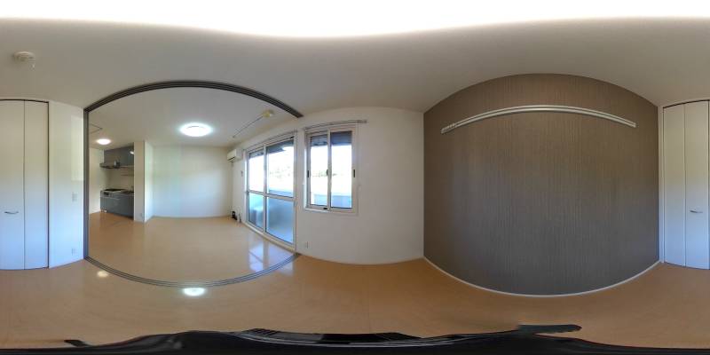 パノラマ画像洋室