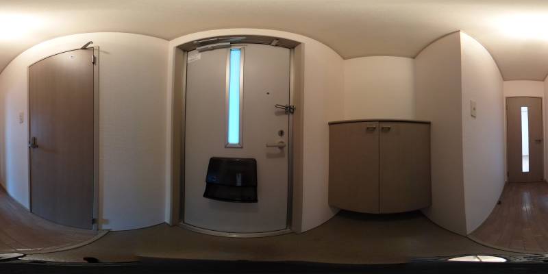 パノラマ画像玄関