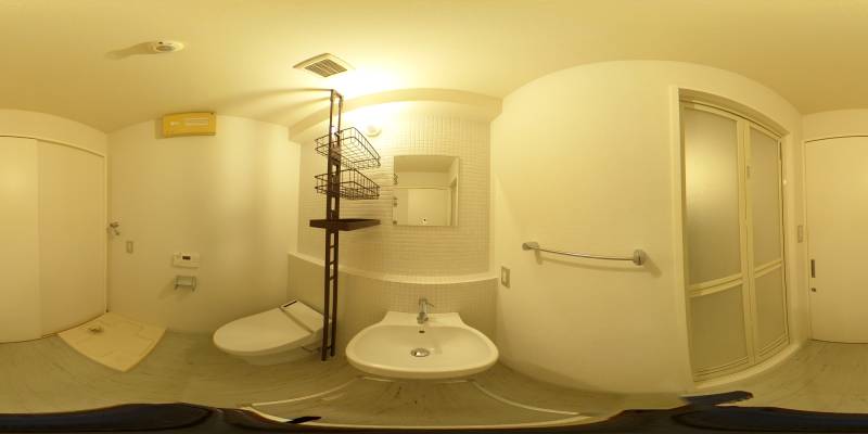 パノラマ画像洗面所