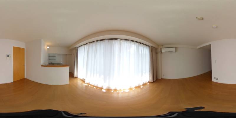 パノラマ画像洋室