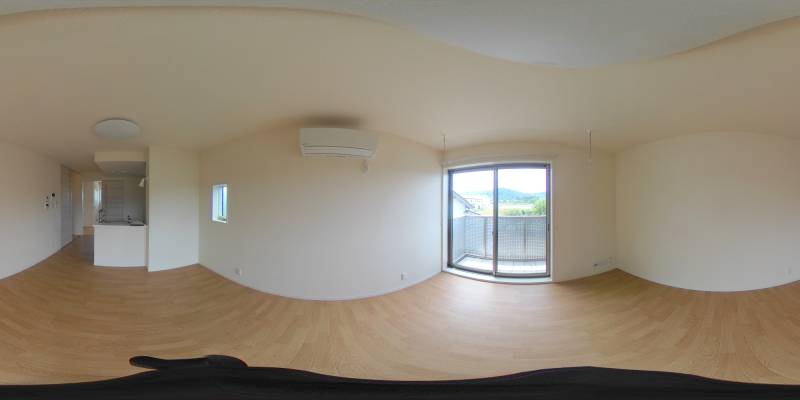 パノラマ画像リビング