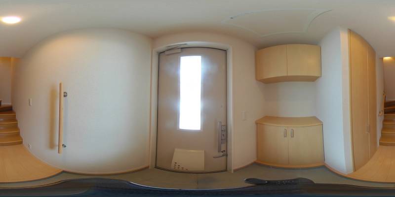 パノラマ画像玄関