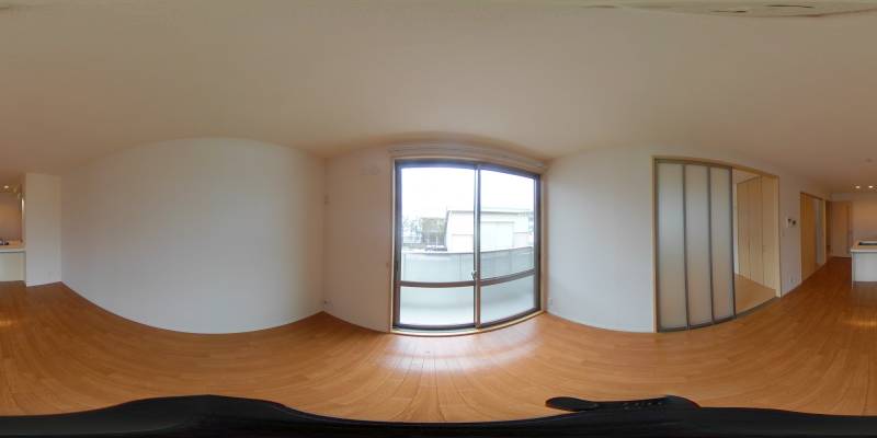 パノラマ画像リビング