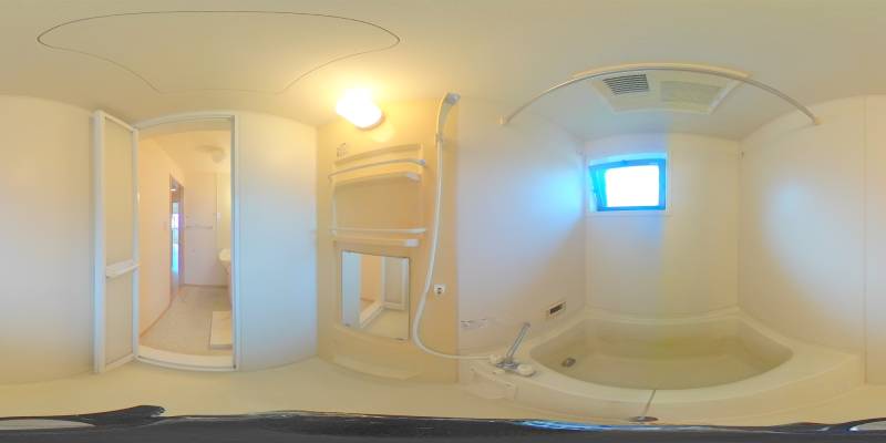 パノラマ画像バスルーム