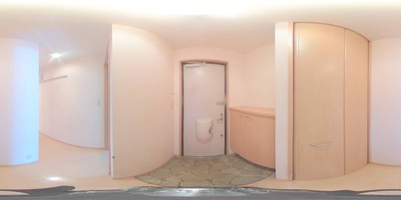 パノラマ画像玄関