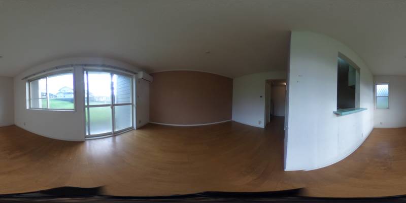 パノラマ画像リビング