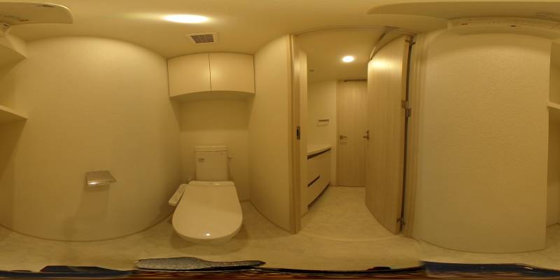 パノラマ画像トイレ