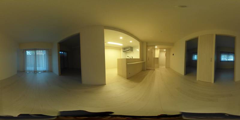 パノラマ画像洋室