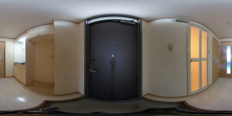 パノラマ画像玄関