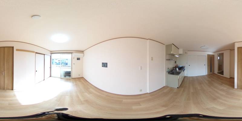 パノラマ画像リビング