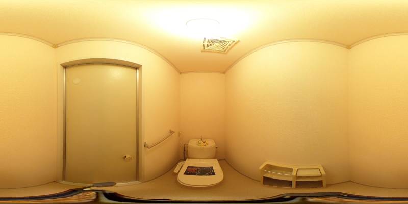 パノラマ画像トイレ