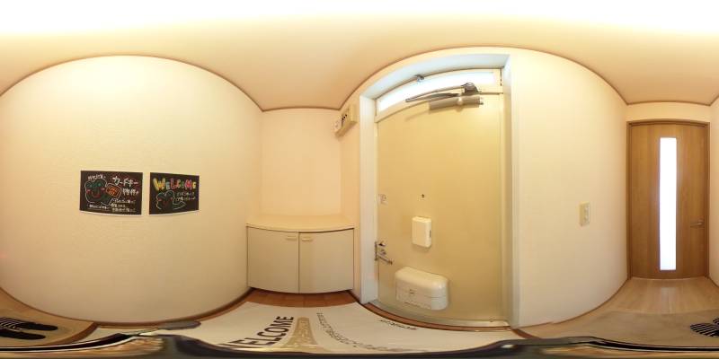 パノラマ画像玄関