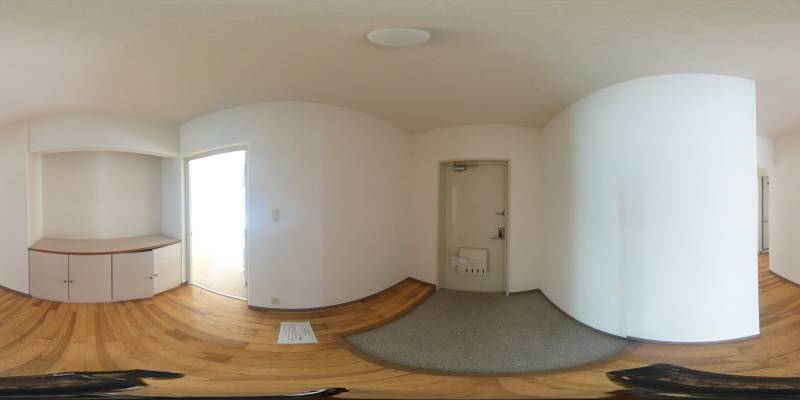 パノラマ画像玄関