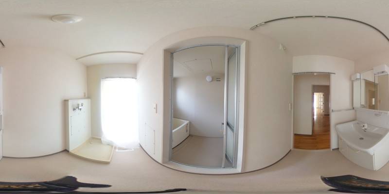 パノラマ画像洗面所