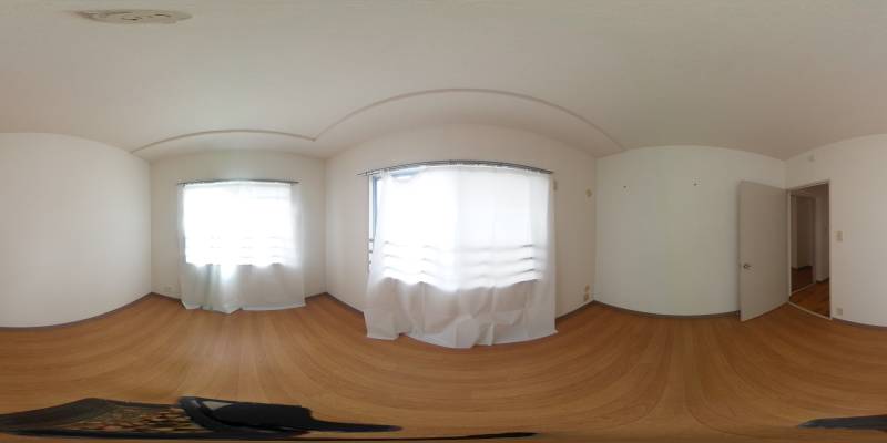 パノラマ画像洋室