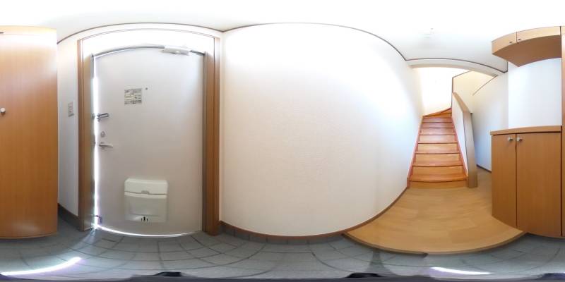 パノラマ画像玄関