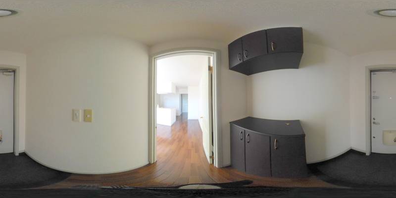 パノラマ画像玄関