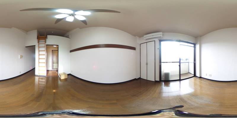 パノラマ画像洋室