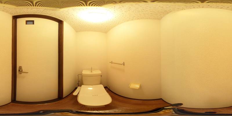 パノラマ画像トイレ