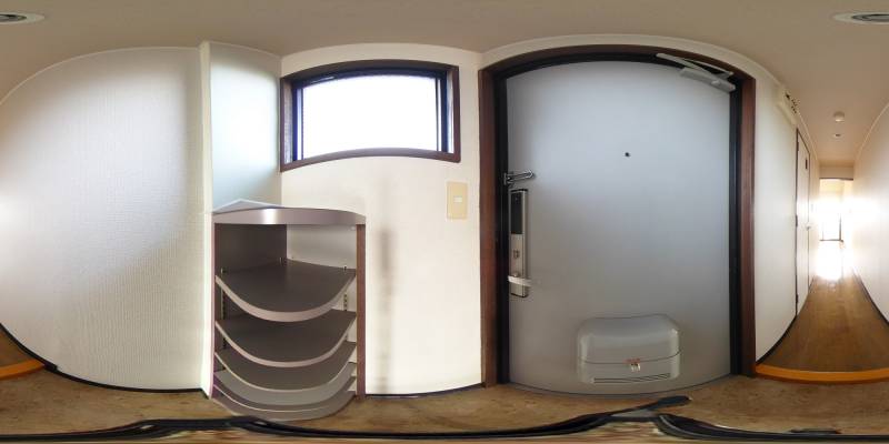 パノラマ画像玄関