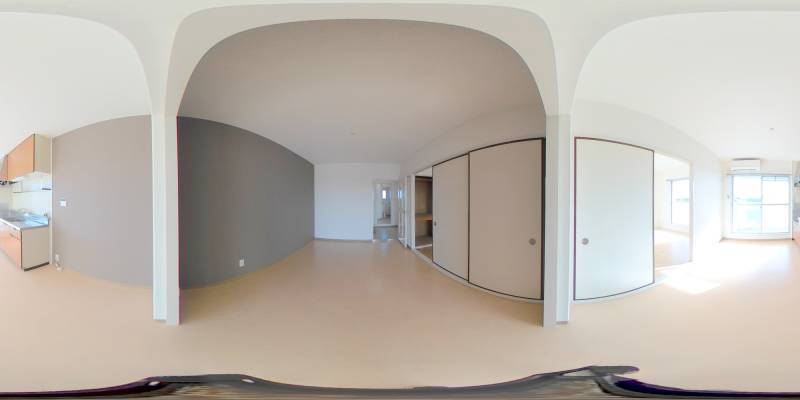 パノラマ画像リビング