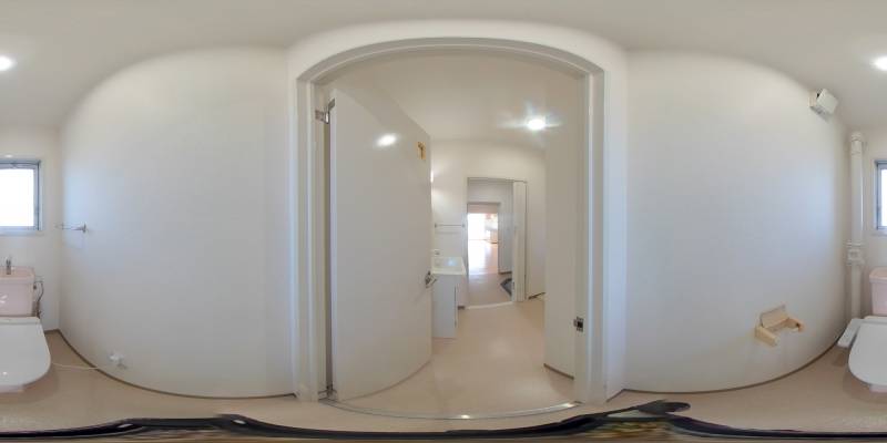 パノラマ画像トイレ