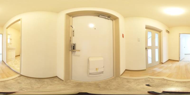 パノラマ画像玄関