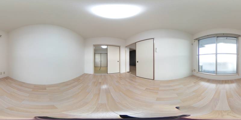 パノラマ画像洋室