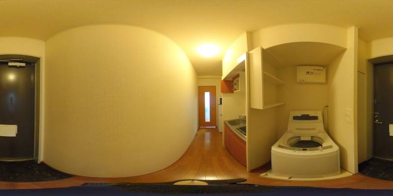 パノラマ画像玄関