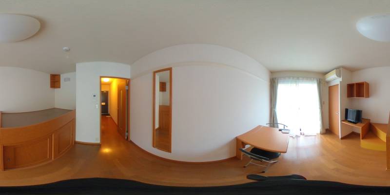 パノラマ画像洋室