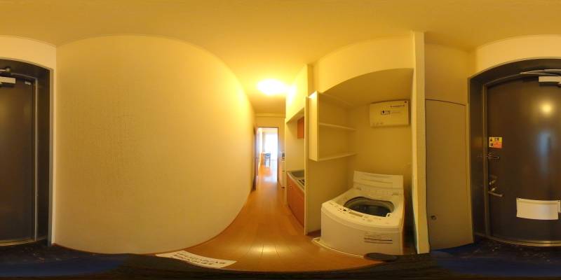 パノラマ画像玄関