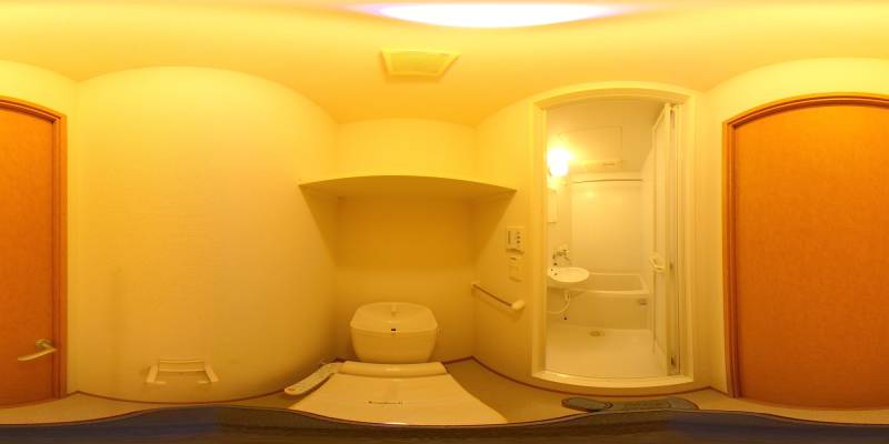 パノラマ画像トイレ