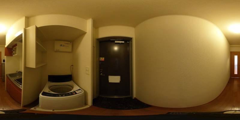 パノラマ画像玄関