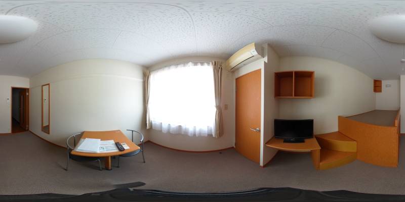 パノラマ画像洋室