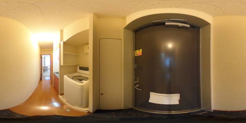 パノラマ画像玄関