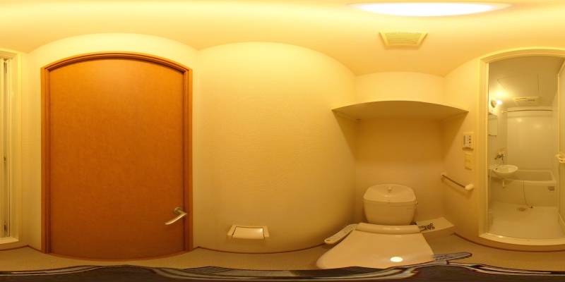 パノラマ画像トイレ