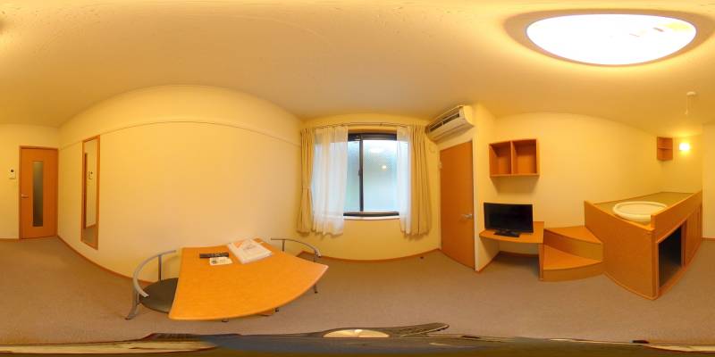 パノラマ画像洋室