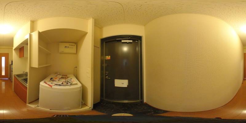 パノラマ画像玄関