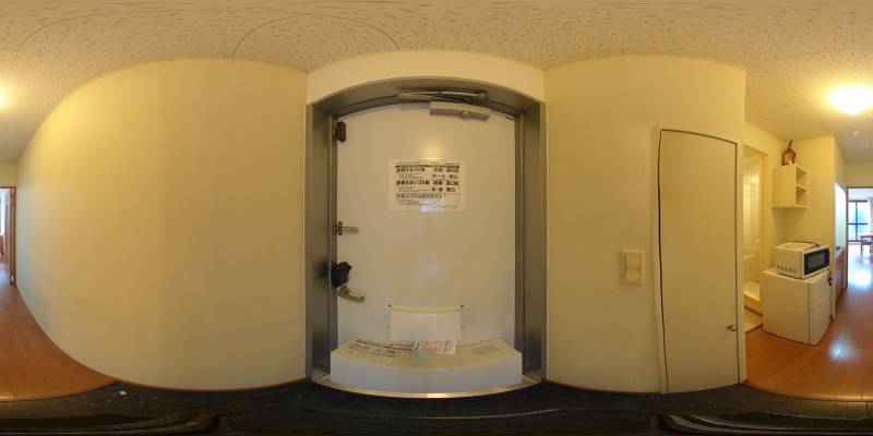 パノラマ画像玄関