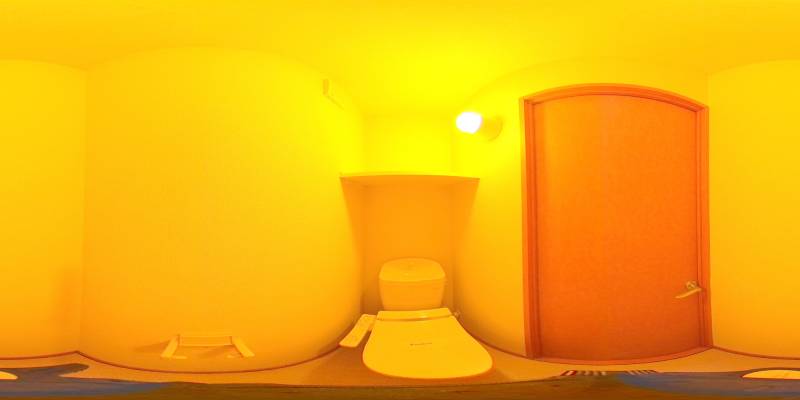 パノラマ画像トイレ