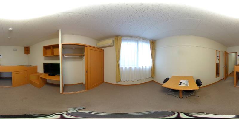 パノラマ画像洋室