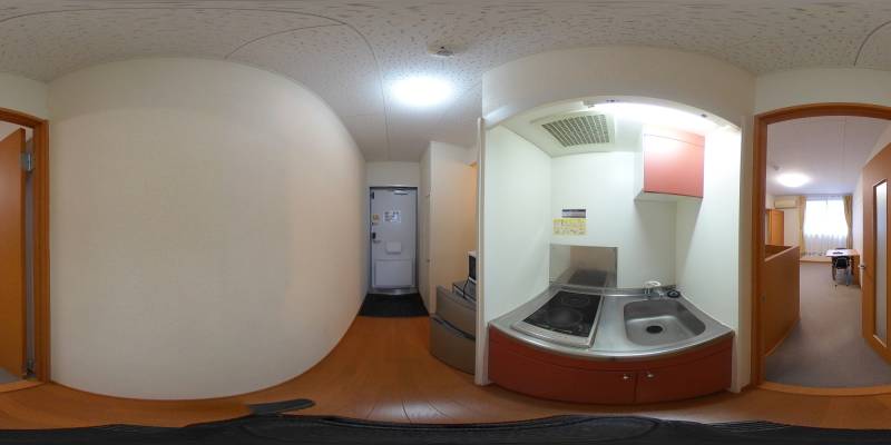 パノラマ画像キッチン