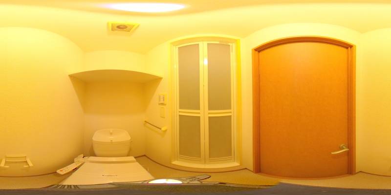 パノラマ画像トイレ