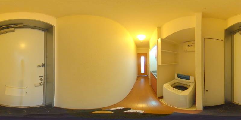 パノラマ画像玄関