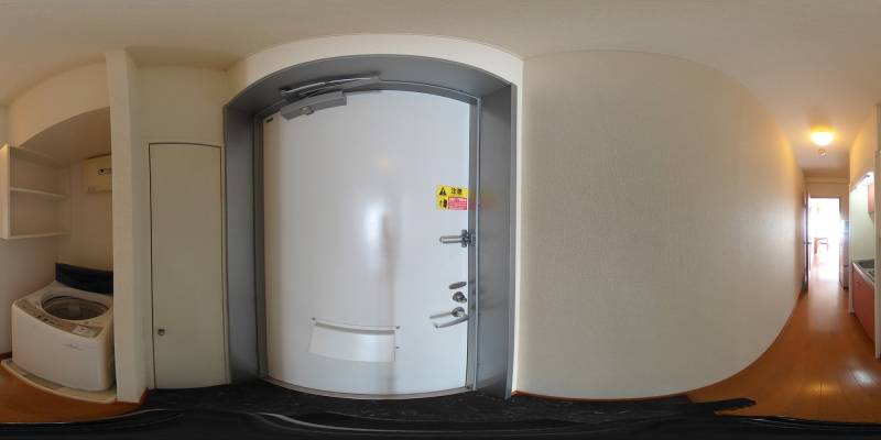 パノラマ画像玄関