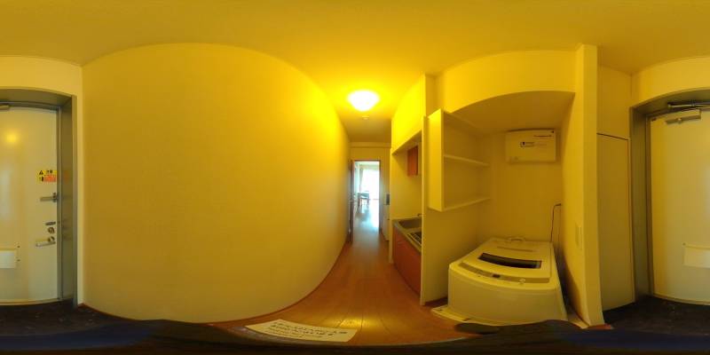 パノラマ画像玄関