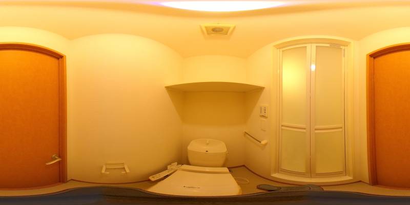 パノラマ画像トイレ