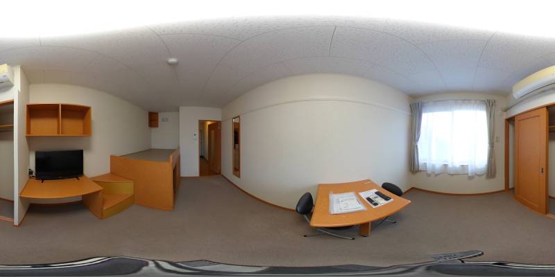 パノラマ画像洋室