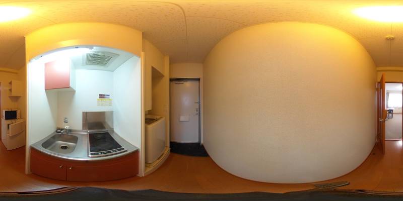 パノラマ画像キッチン